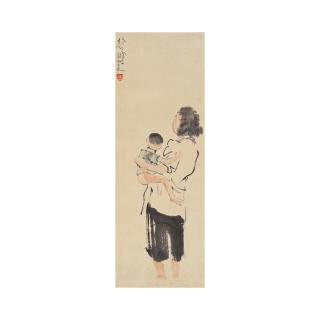 Xu Beihong - Mère et Enfant