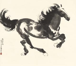 Xu Beihong - Running Horse