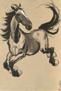 Xu Beihong - Stallion