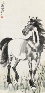 Xu Beihong - Standing Horse
