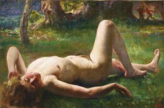 Xu Beihong - The Sleeping Venus