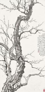 Xu Beihong - White Plum Blossoms