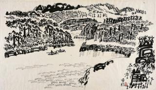 Xu Bing - Landscript: Revisit