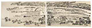 Xu Bing - Landscript - The Drawing from the Project of Helsinki-Himalaya Exchange