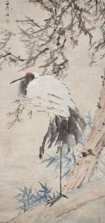 Xu Gu - Plum Blossom and Crane
