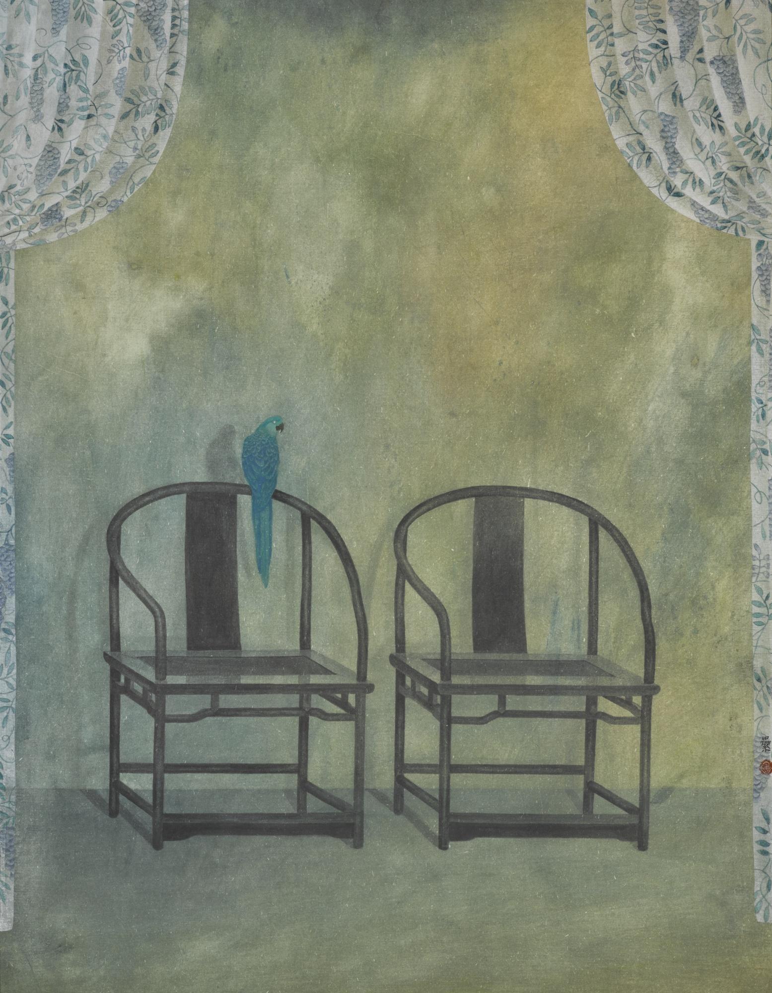 Xu Lei - Perched Parrot