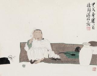 Xu Lele - Resting after Drunk