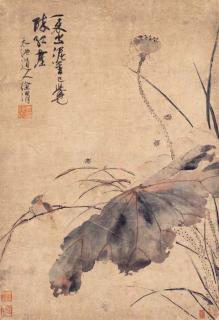 Xu Wei - Bird By A Lotus Pond