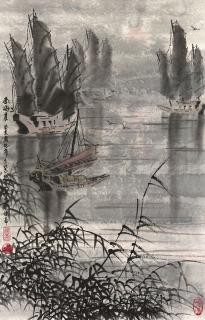 Xu Xi - Daybreak at Nanhai