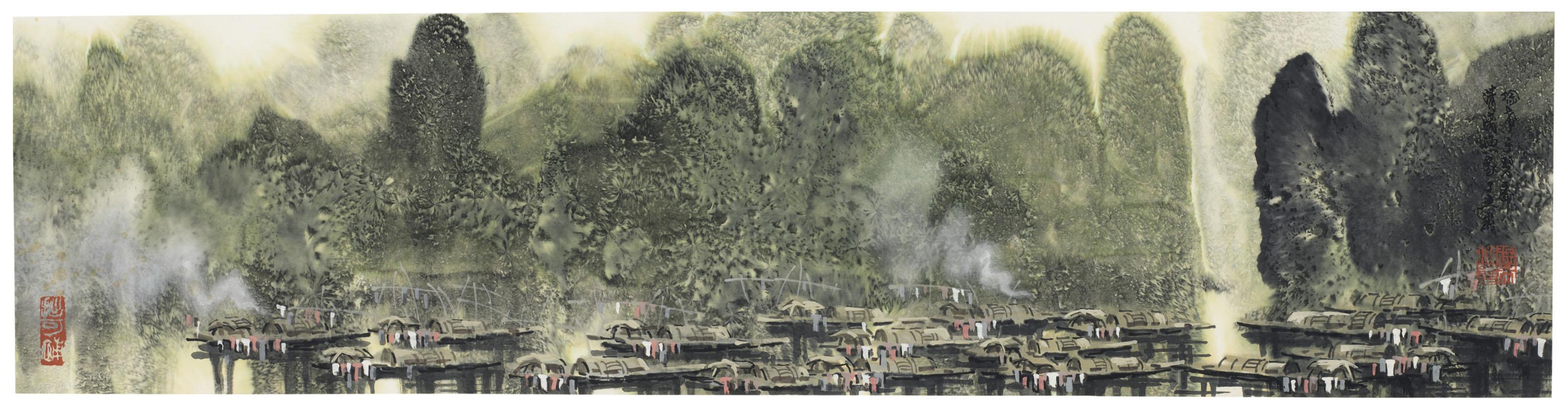 Xu Xi - Fishing Houseboats