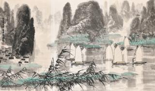 Xu Xi - River Landscape