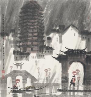Xu Xi - Spring Rain in Jiangnan