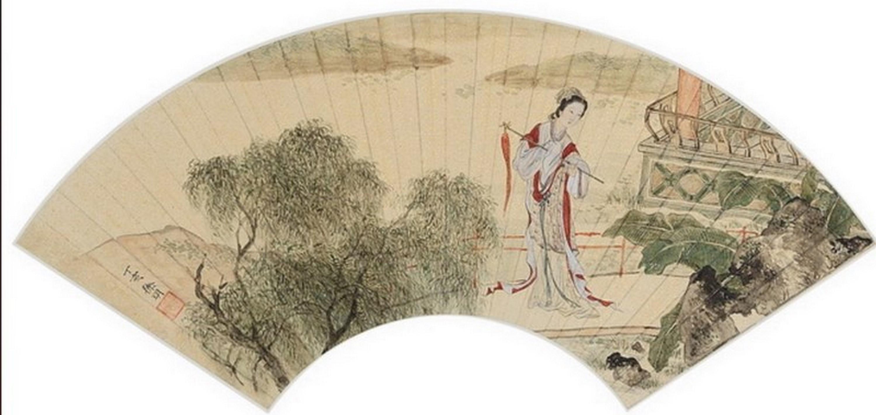 Xu Yue - A Standing Lady