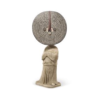 Xu Zhen - Evolution – Standing Female Attendant, Bwa Bobo Mask