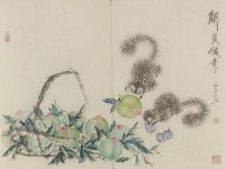 Xugu - Squirrels and Peaches