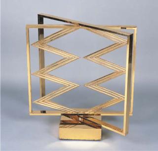 Yaacov Agam - 3 X 6 Double Frame Interplay