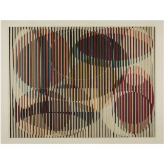 Yaacov Agam - 4 Themes Contrepoint