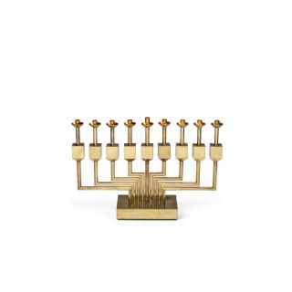 Yaacov Agam - Dreidel Menorah