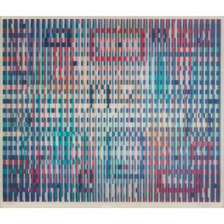 Yaacov Agam - Magic Rain Dusk