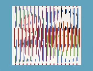 Yaacov Agam - One Plate, from The Nobel Prize Portfolio