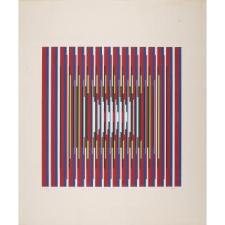 Yaacov Agam - Red Construction