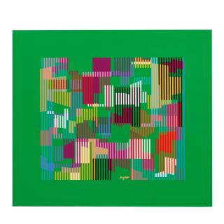 Yaacov Agam - Symphony XXI: Black; Symphony XIX 2