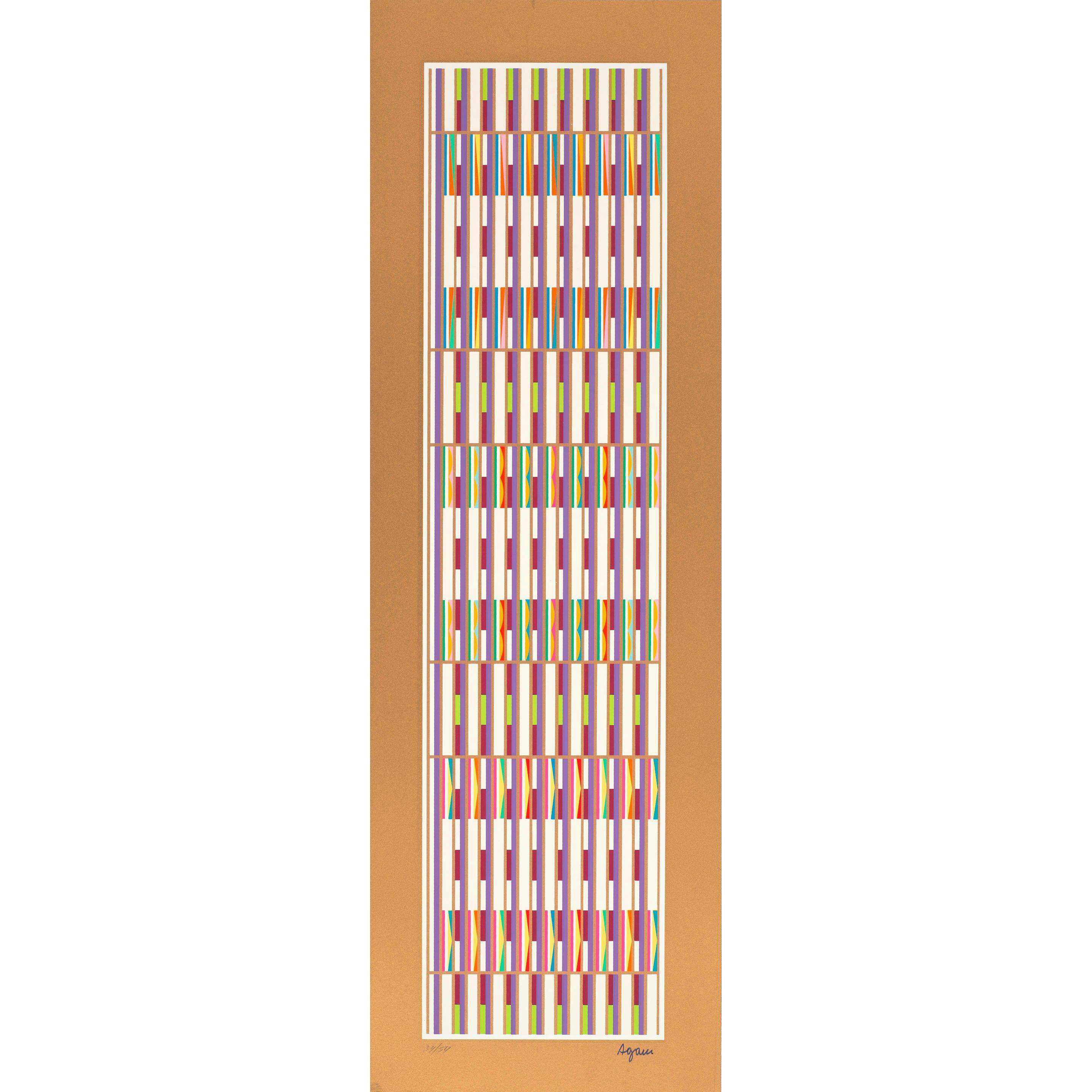 Yaacov Agam - Untitled (4 works)