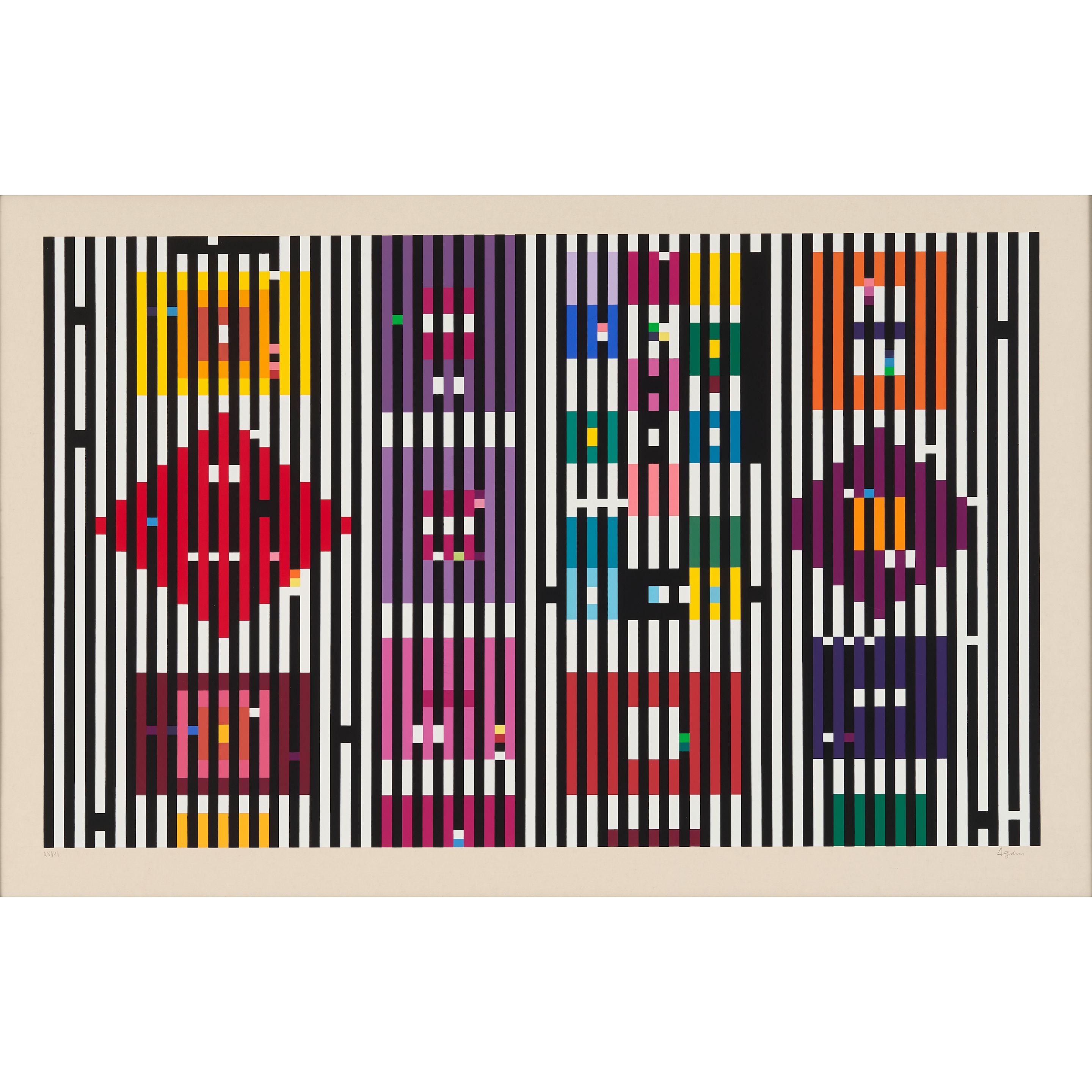 Yaacov Agam - Untitled (Composition Kinetic)