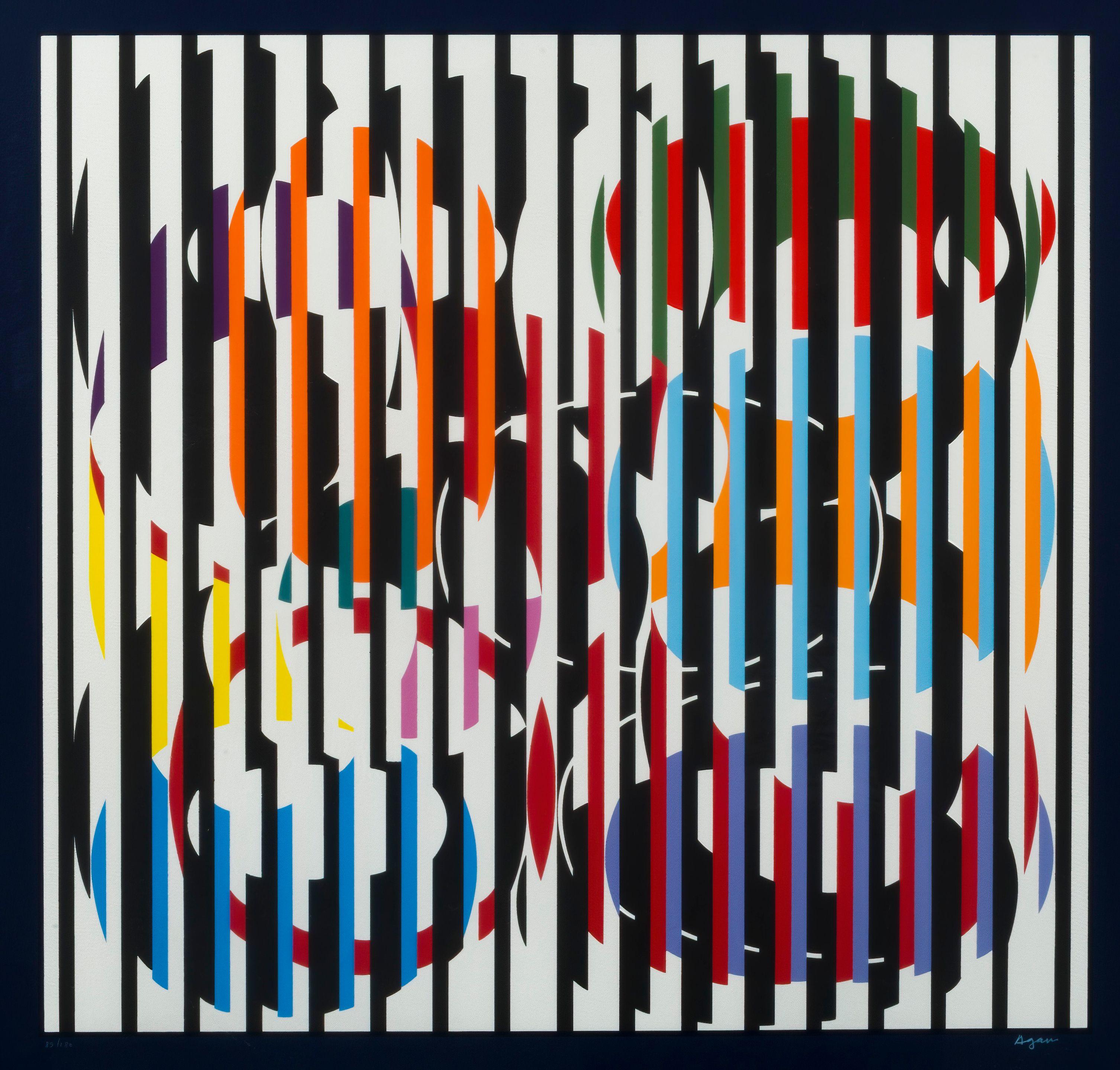 Yacoov Agam - End to end Suite, 1991