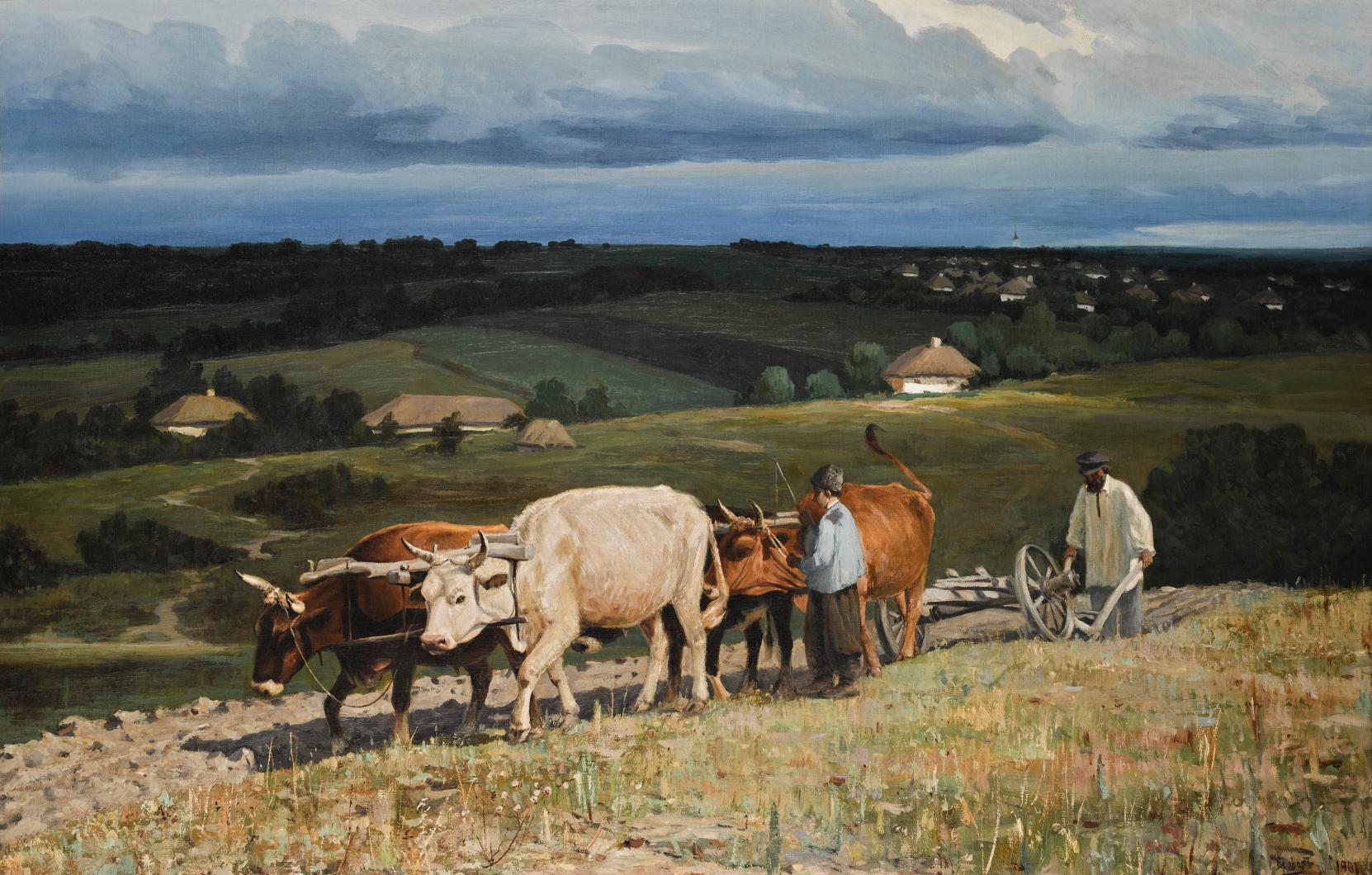 Yakov Ivanovich Brovar - The Ploughmen