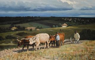 Yakov Ivanovich Brovar - The Ploughmen