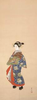 Yamaguchi Soken - Courtesan (Tayu)