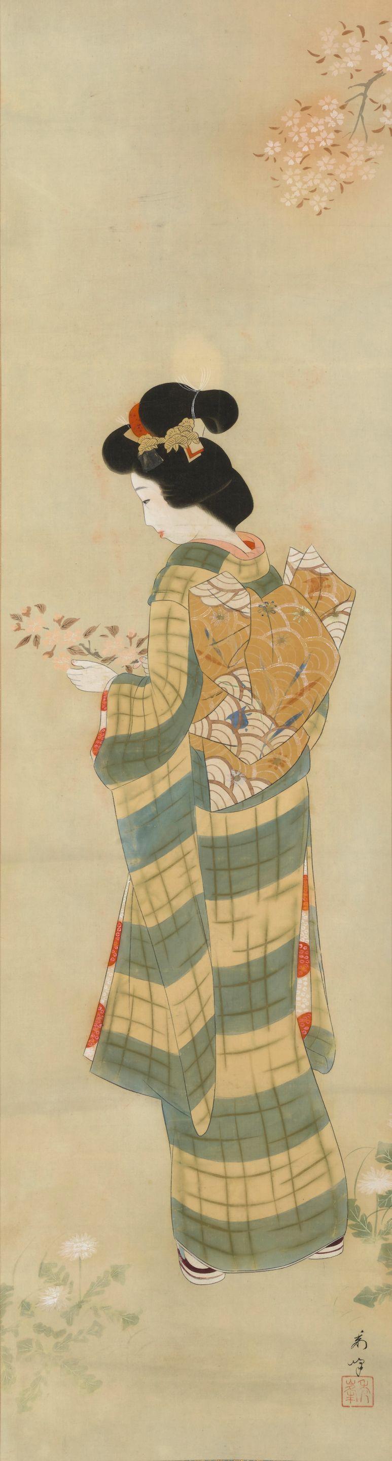 Yamakawa Shuho - A standing beauty