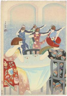 Yamamura Koka - Dancing At The New Carlton Hotel In Shanghai, 1924