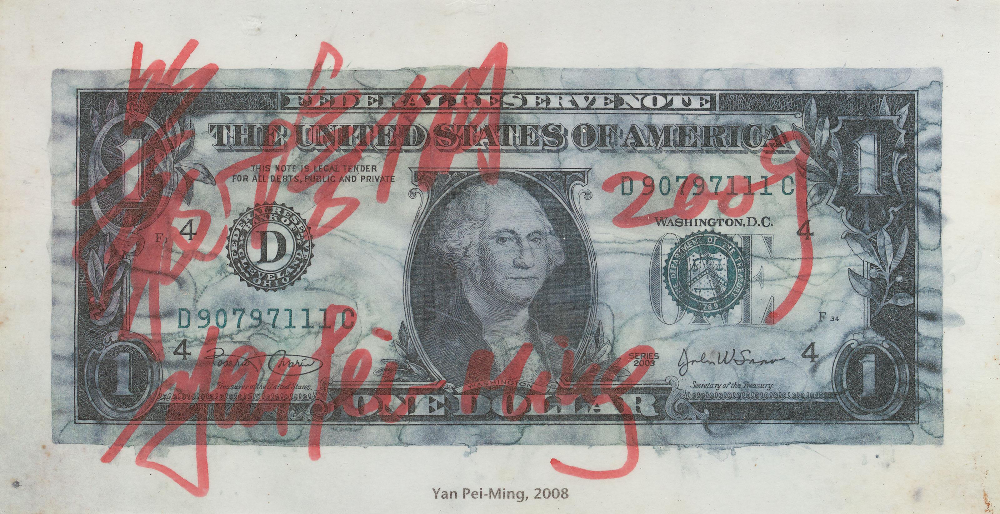Yan Pei-Ming - AMERICAN DOLLAR
