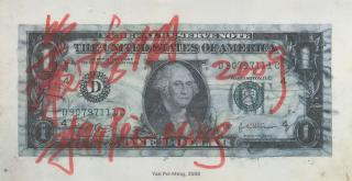 Yan Pei-Ming - AMERICAN DOLLAR