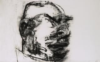 Yan Pei-Ming - Buddha Warrior N D-1