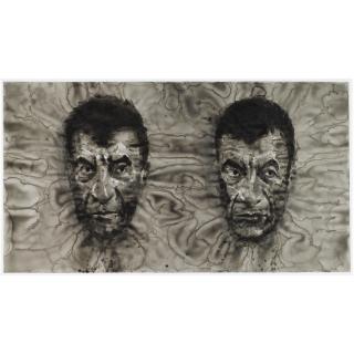 Yan Pei-Ming - Double (Maurizio Cattelan)