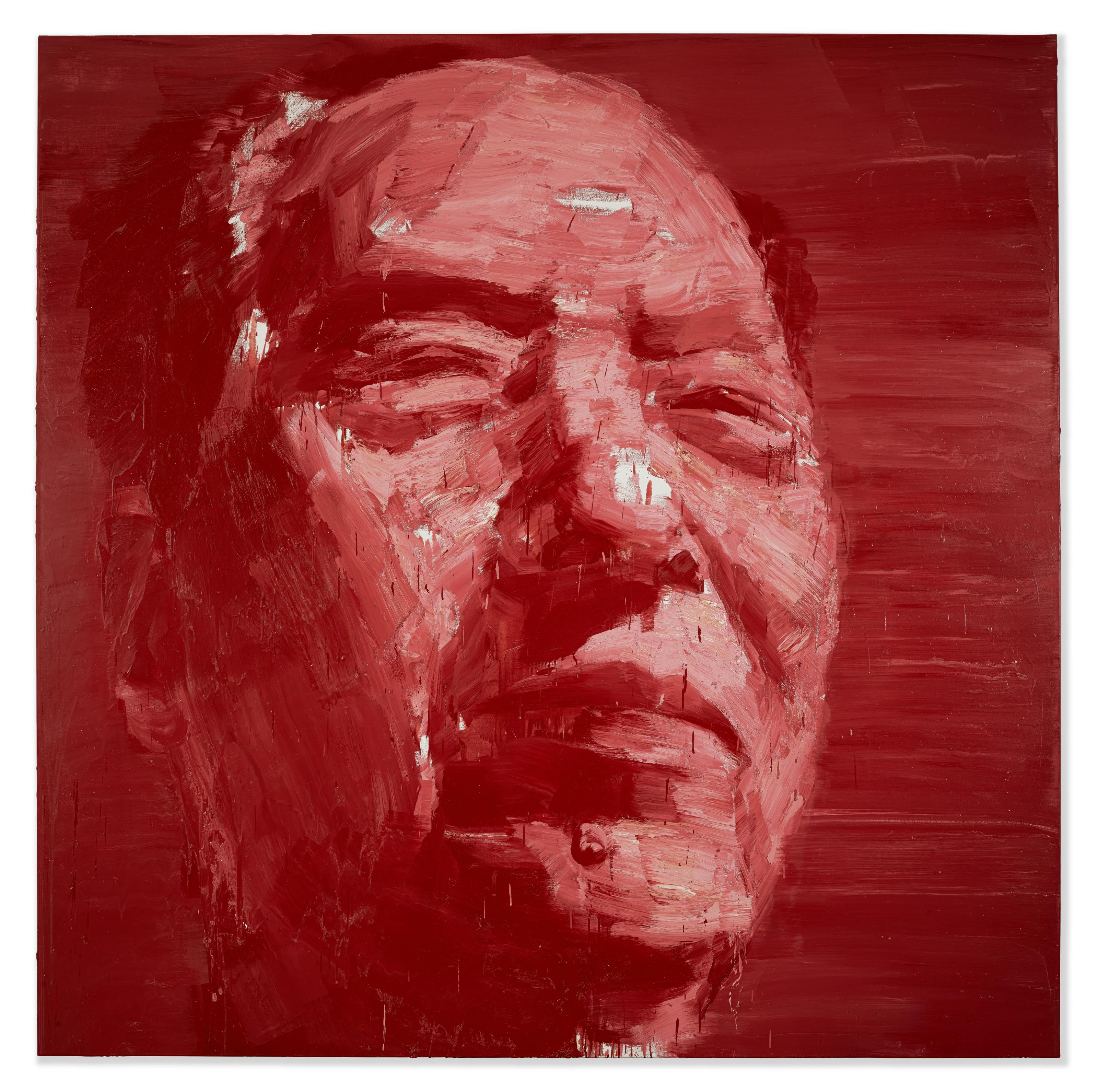 Yan Pei-Ming - Grand Timonier Rouge II