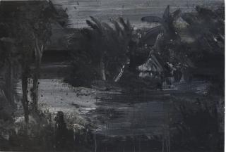 Yan Pei-Ming - International Landscape #5