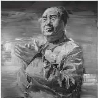 Yan Pei-Ming - Mao Applaudissant