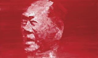 Yan Pei Ming - Mao, Chinese Vermilion #1
