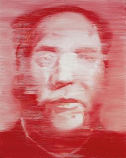 Yan Pei-Ming - Mao Rouge