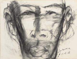 Yan Pei Ming - Portrait D\'Homme