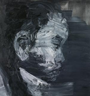 Yan Pei-Ming - Portrait Of A Young Girl