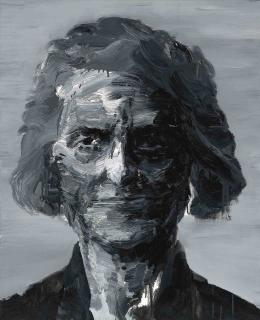 Yan Pei-Ming - Portrait Of Brigitte Gairard