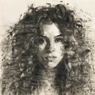 Yan Pei-Ming - Portrait Of Shakira