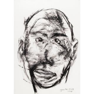 Yan Pei-Ming - Sans Titre (Visage)
