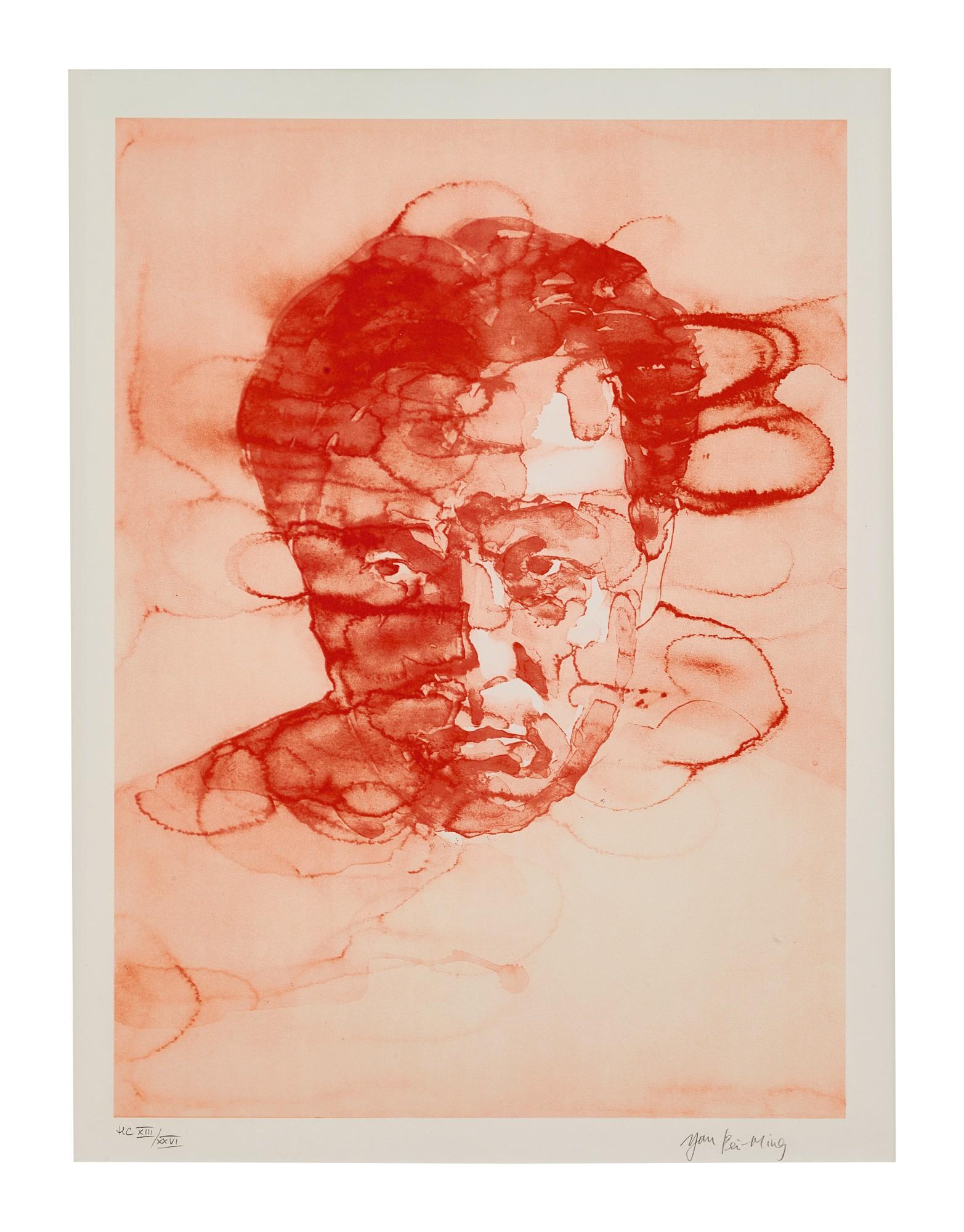 Yan Pei-Ming - Self Portrait