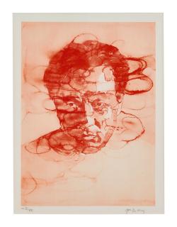 Yan Pei-Ming - Self Portrait